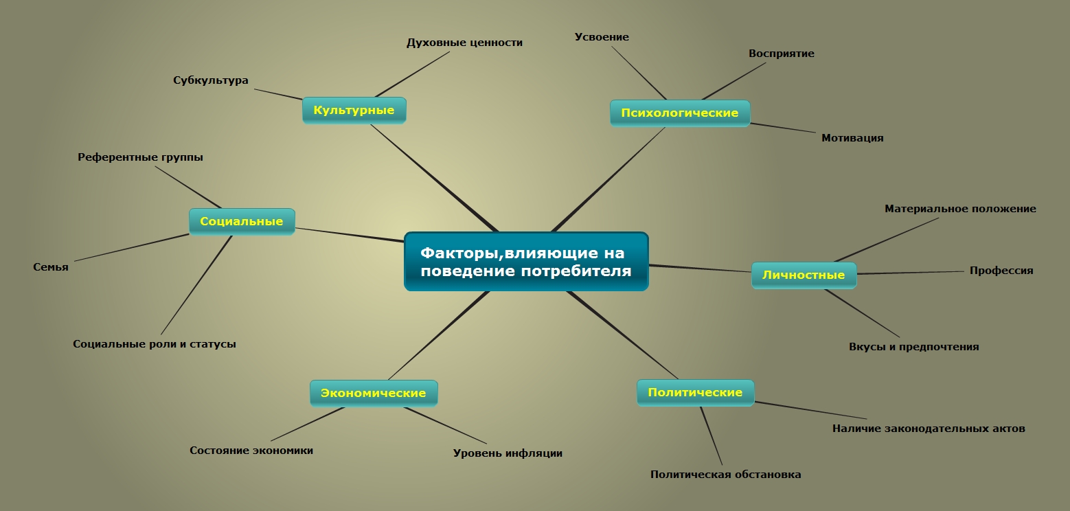 Интеллект карта социальный статус